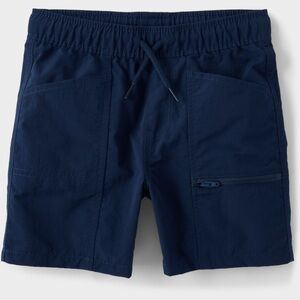 The Children's Place Boy's 8 Navy Blue Nylon Quick-Dry Cargo Shorts